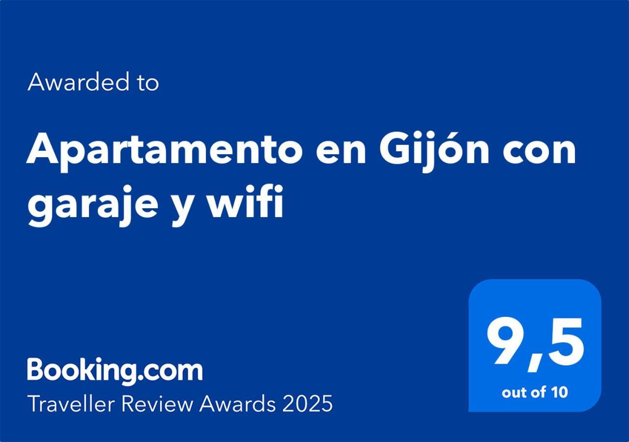 Apartamento En Gijon Con Garaje Y Wifi エクステリア 写真